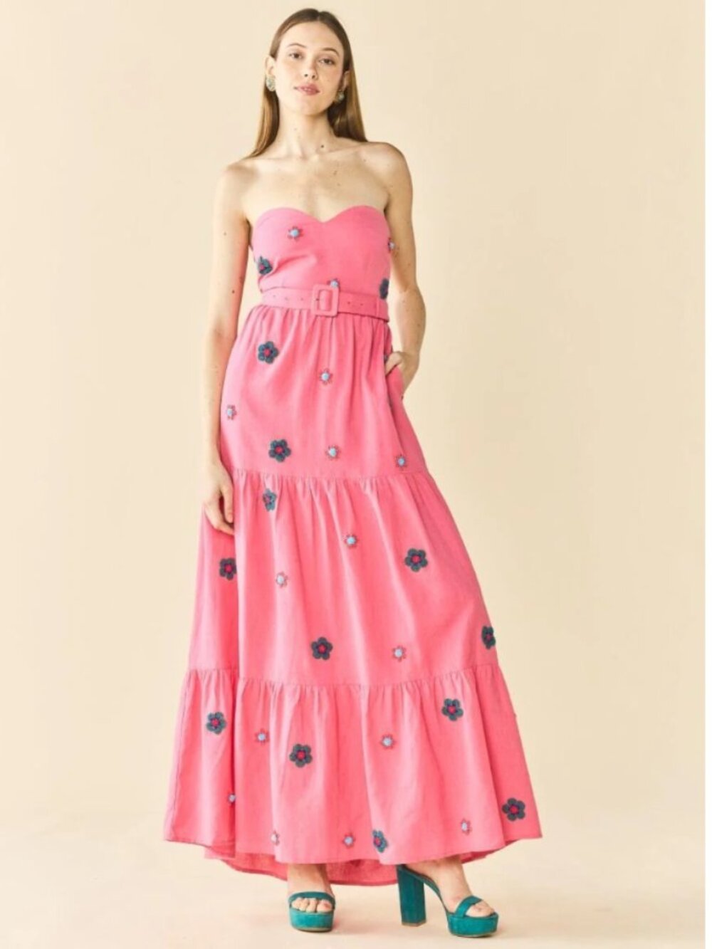 EDDY- Days Gown - Pink Party (SIZE XS)